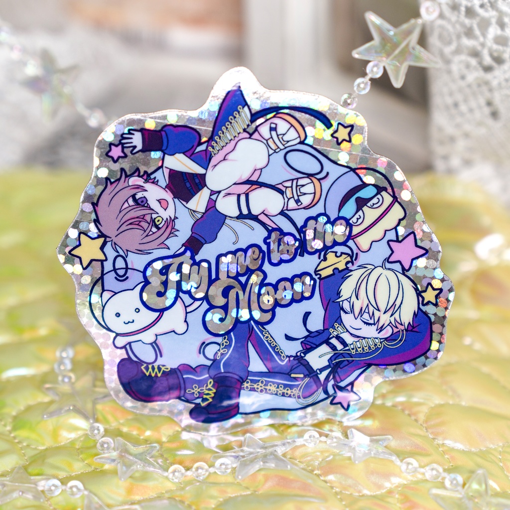SNBN 『Fly Me to the Moon』 ステッカー
