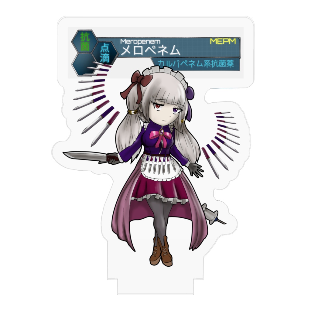 PharmacoloGirls「メロペネム」アクリルフィギュア