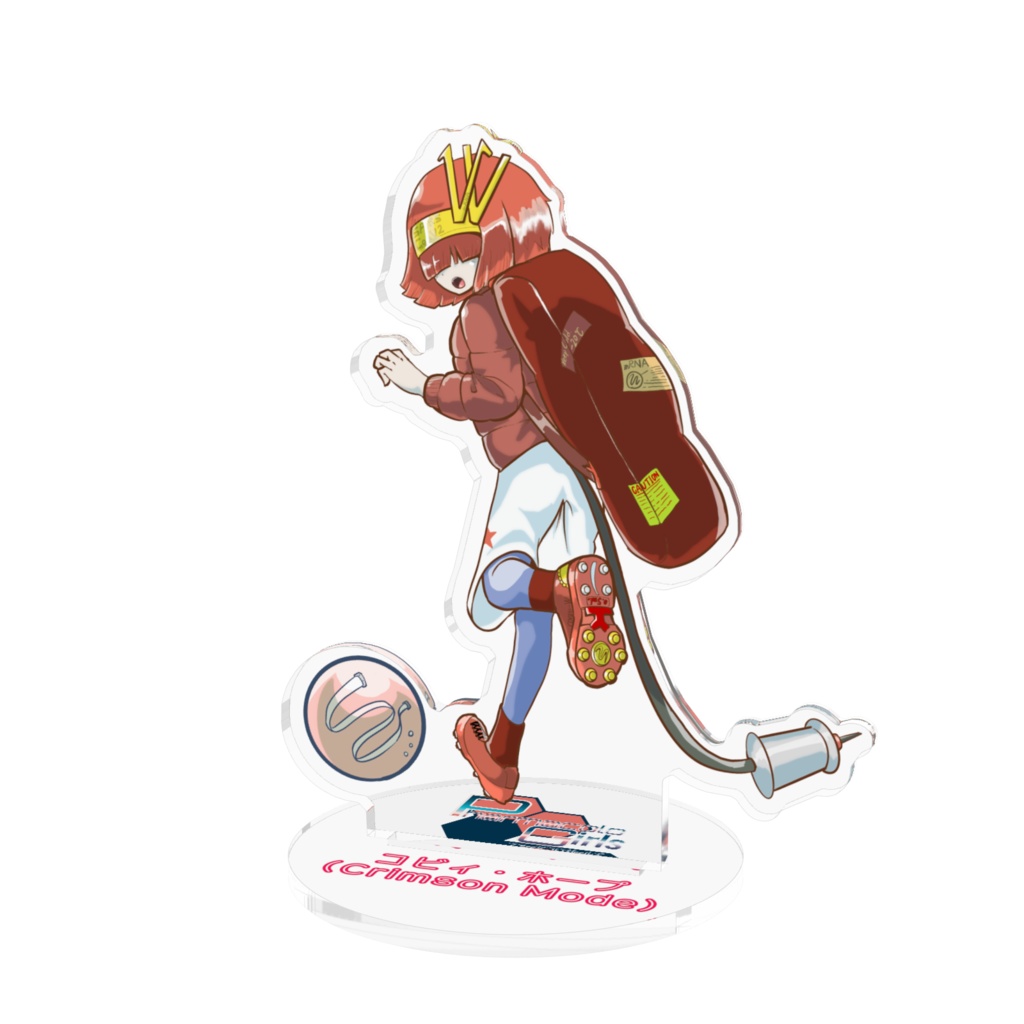 新型コロナワクチン「コビィちゃん・真紅」コレクションフィギュア