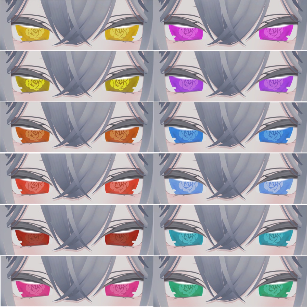 【rurune専用】BirthFlower -Rose-&トルマリン【eyetexture】
