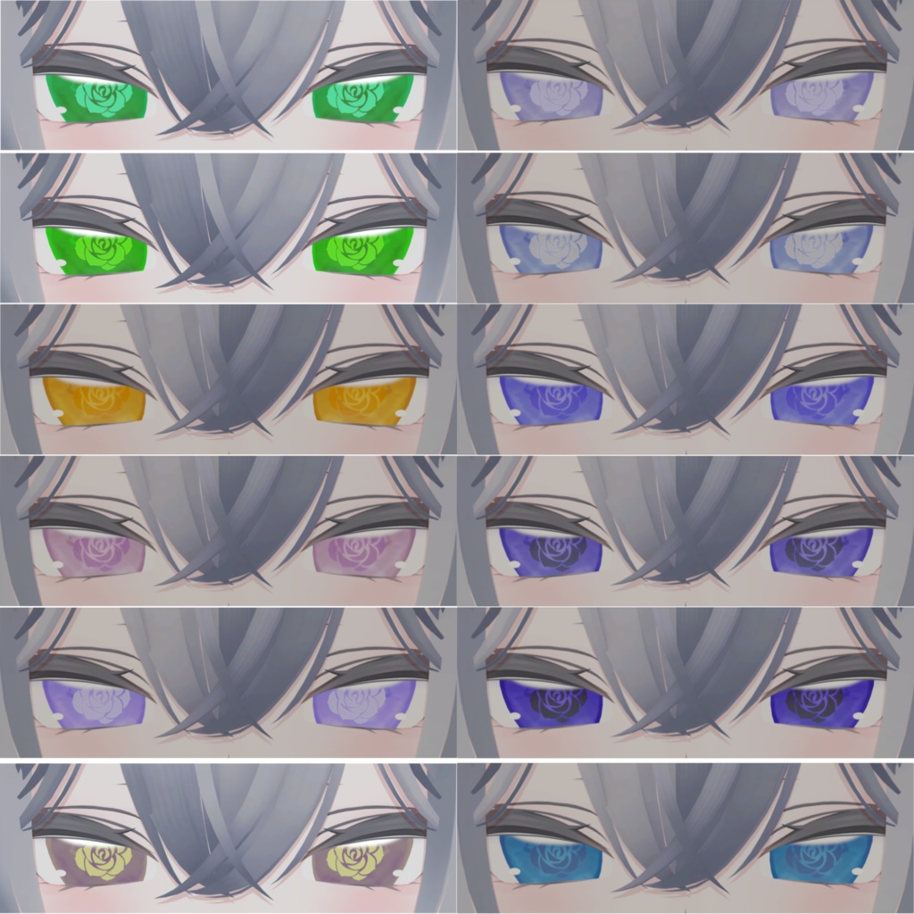 【rurune専用】BirthFlower -Rose-&トルマリン【eyetexture】