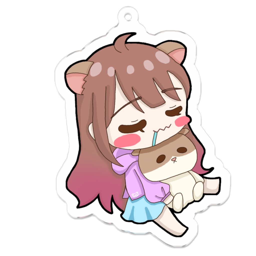 ちっこいおもちのアクキー