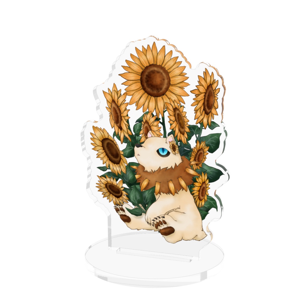 四季のシロクマアクスタ(夏)