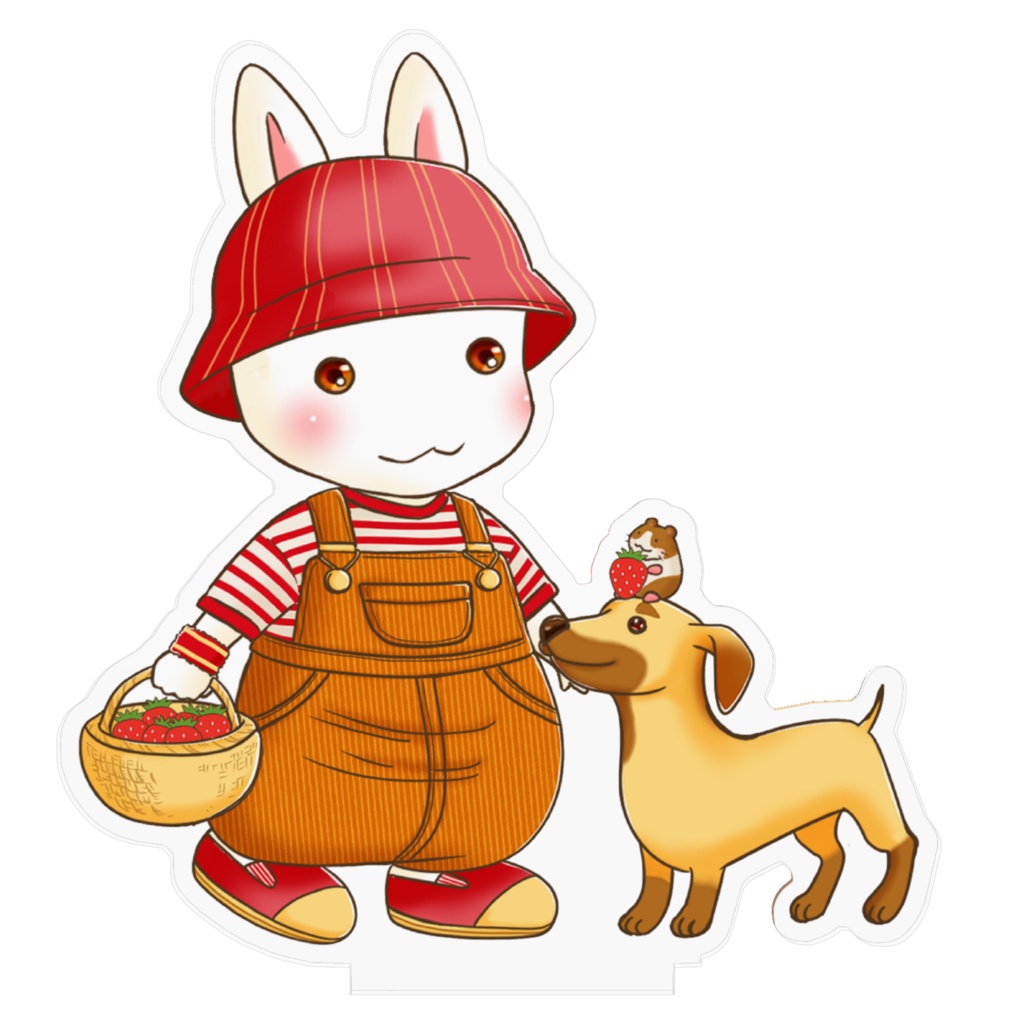 キク&マル アクリルフィギュア【BOOTH限定グッズ】