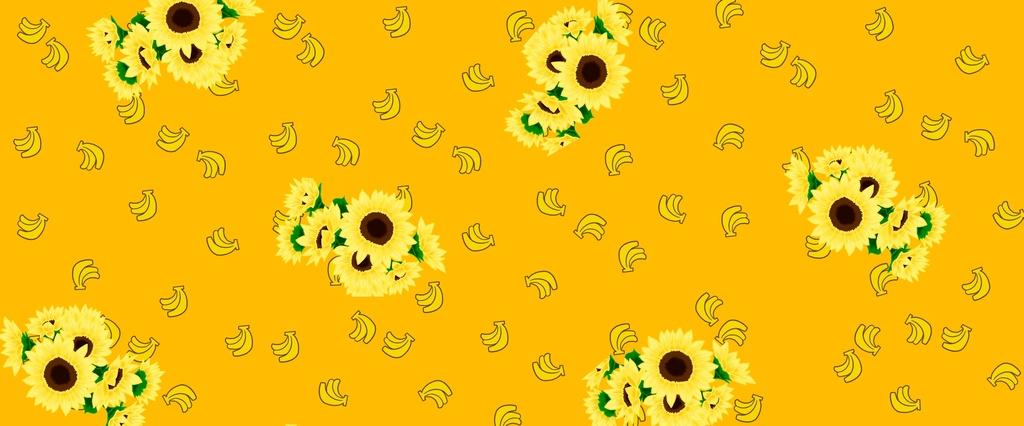 ひまわりとBANANA