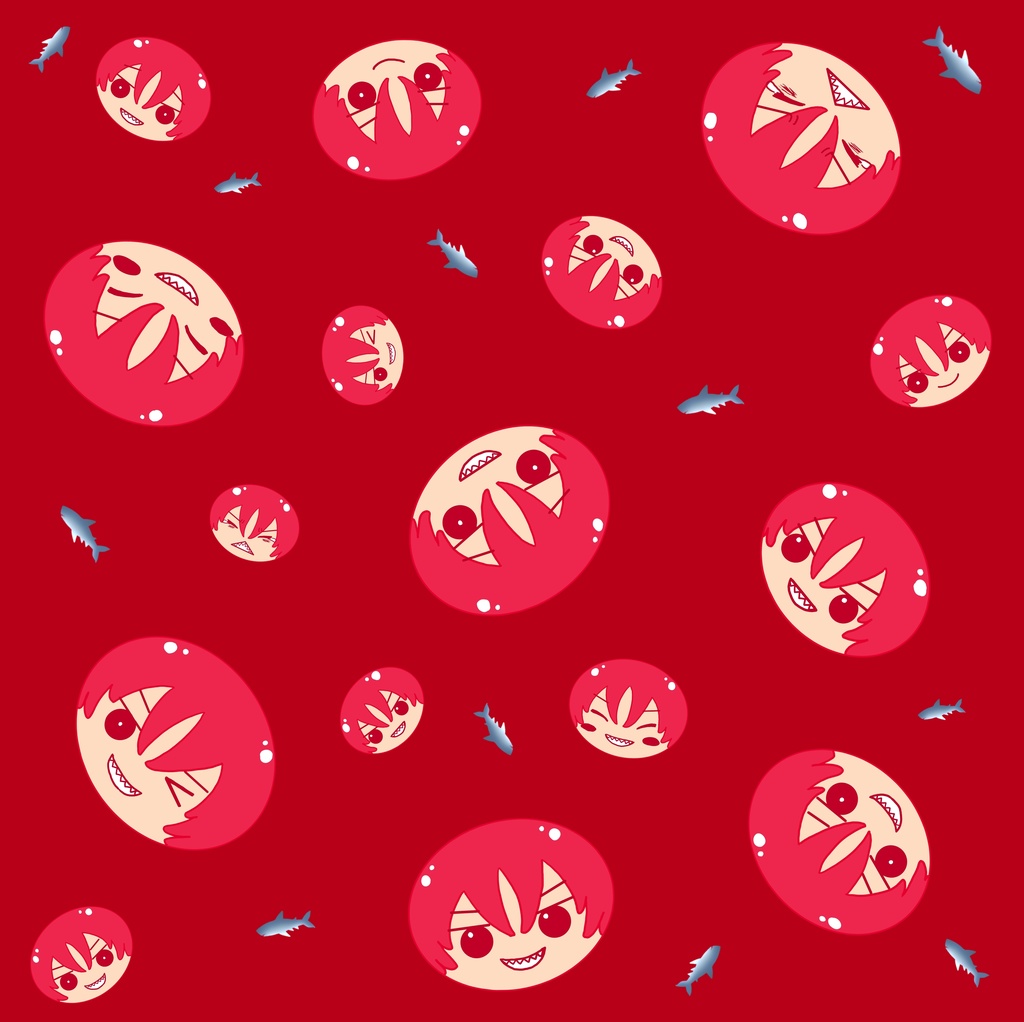 凜ちゃんおまんじゅうとサメ