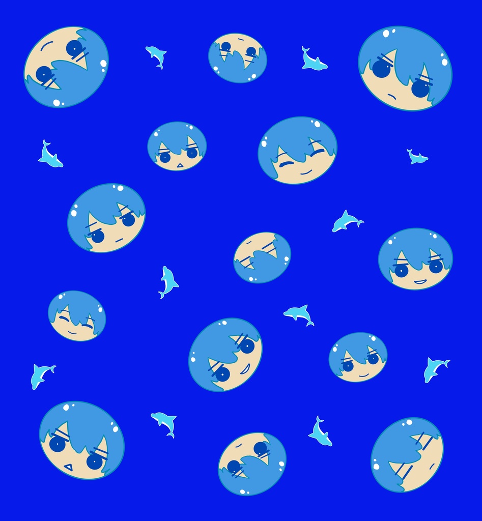 ハルおまんじゅうとイルカ