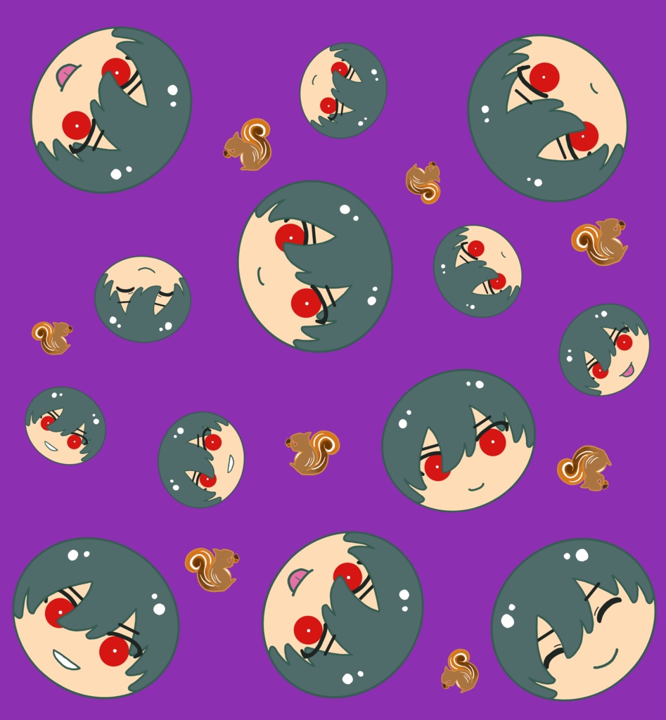 郁弥おまんじゅうとリス