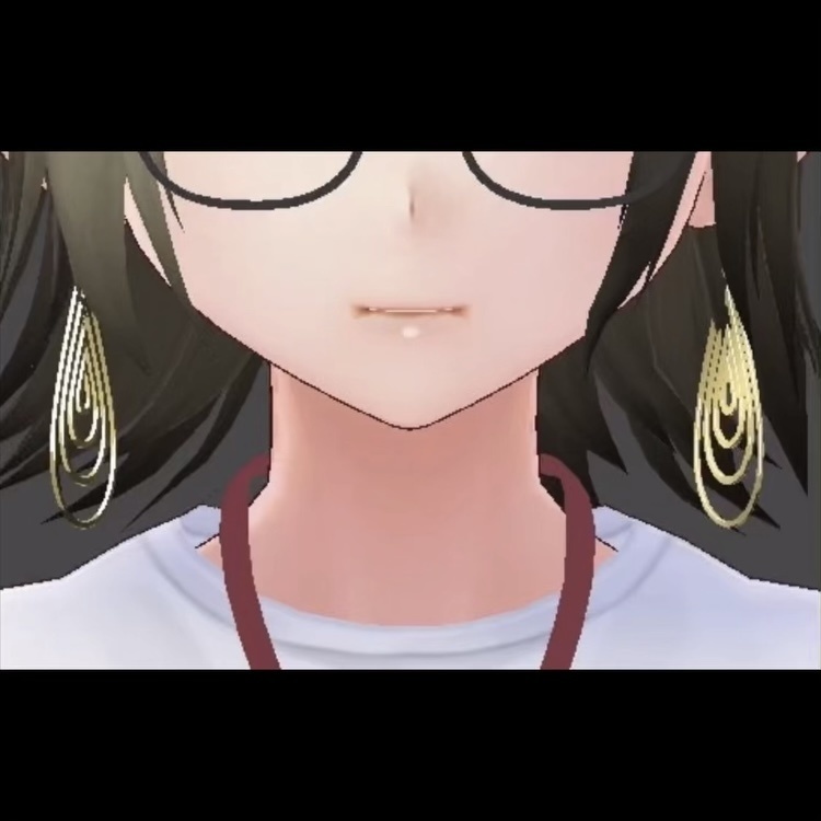 【3Dモデル】モビールピアスしずく