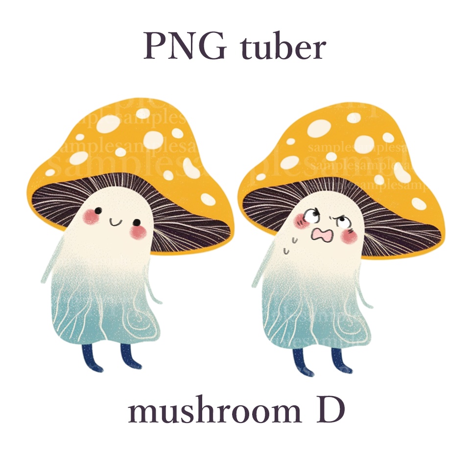 【PNGtuber】きのこD
