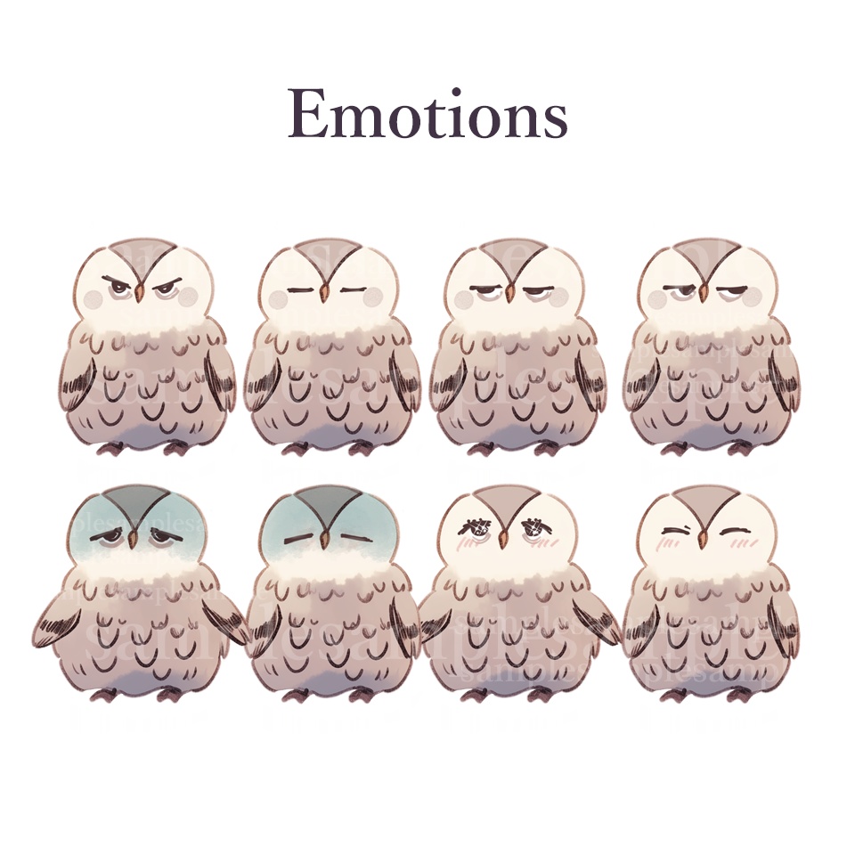 【PNGtuber】ふくろうA