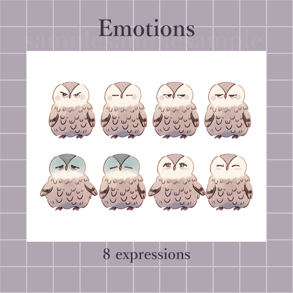 【PNGtuber】ふくろうA