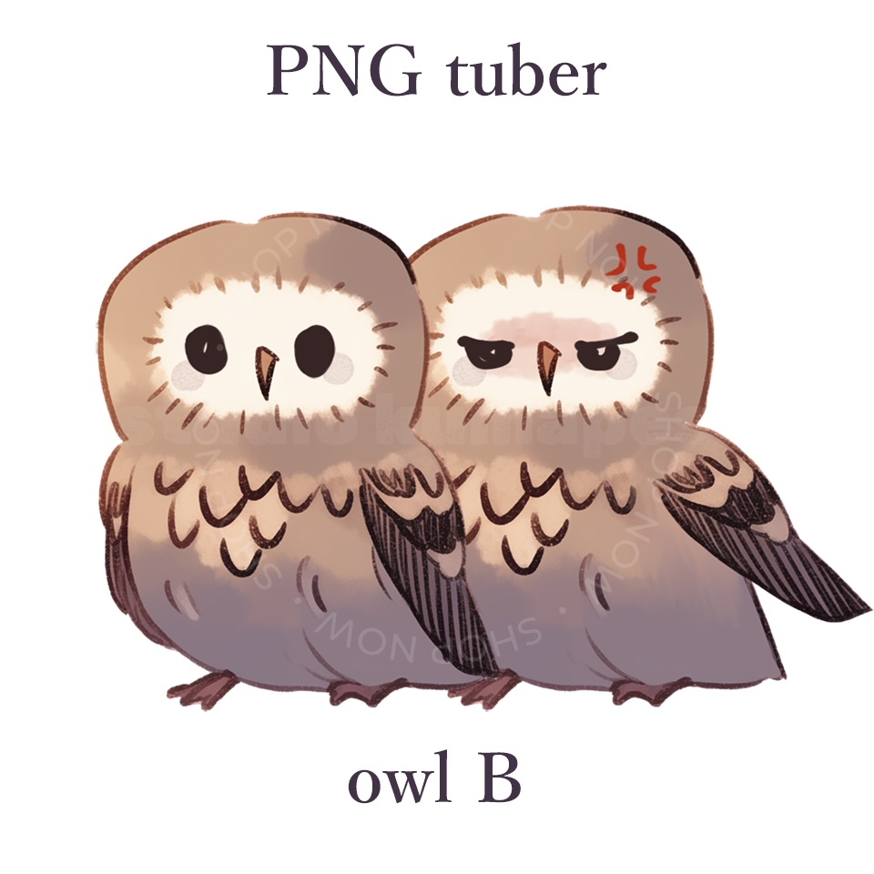 【PNGtuber】ふくろうB