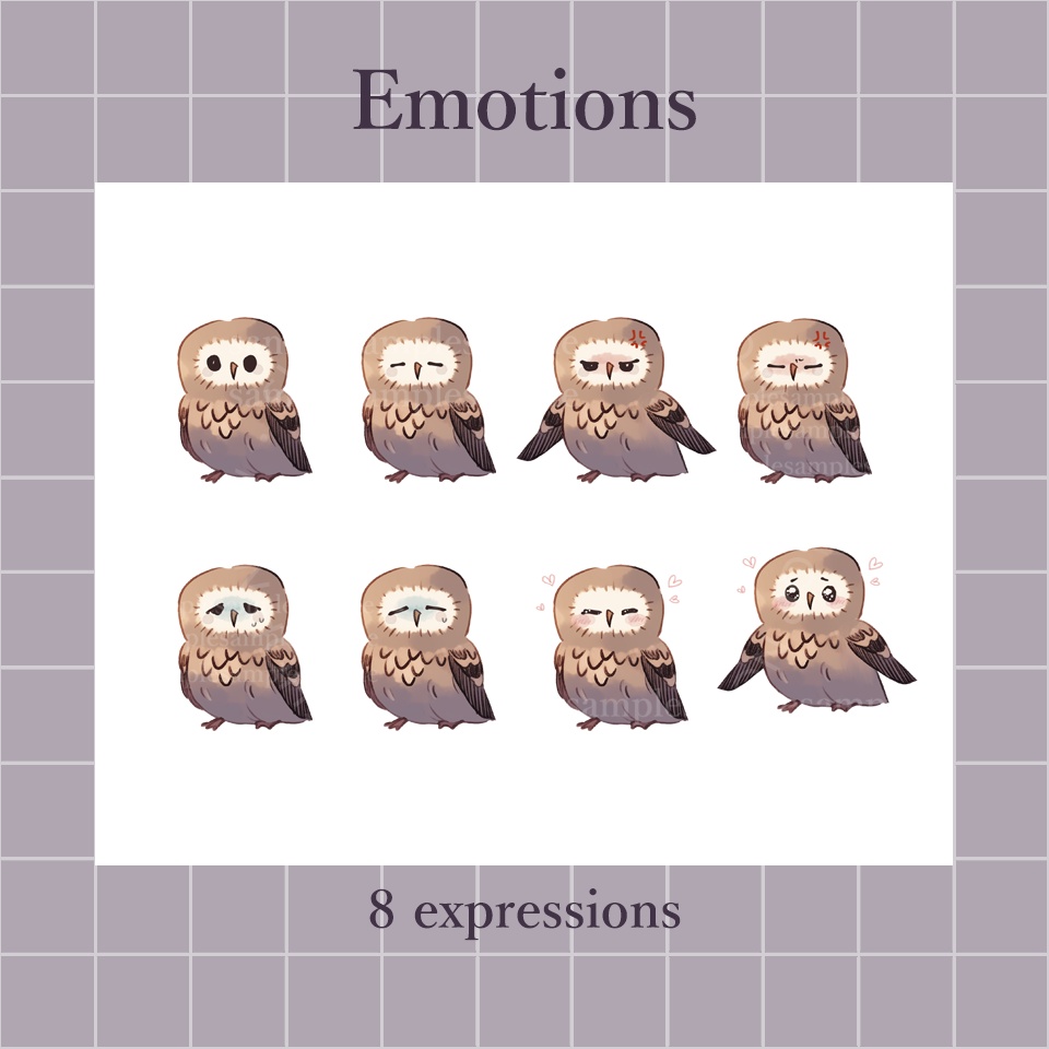 【PNGtuber】ふくろうB