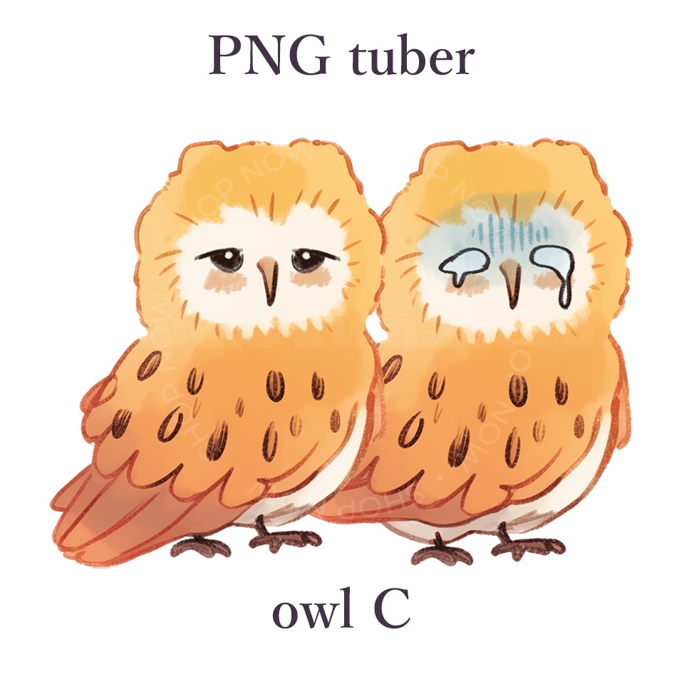 【PNGtuber】ふくろうC