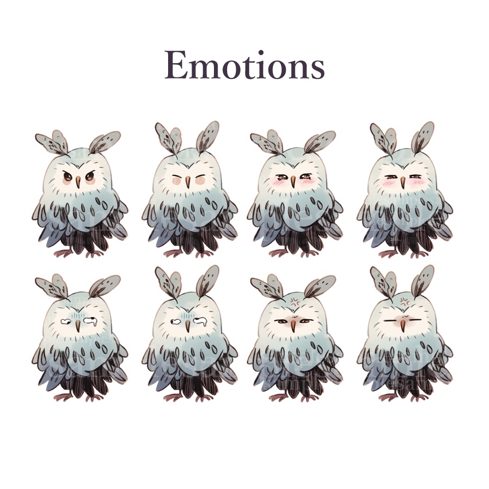 【PNGtuber】ふくろうD