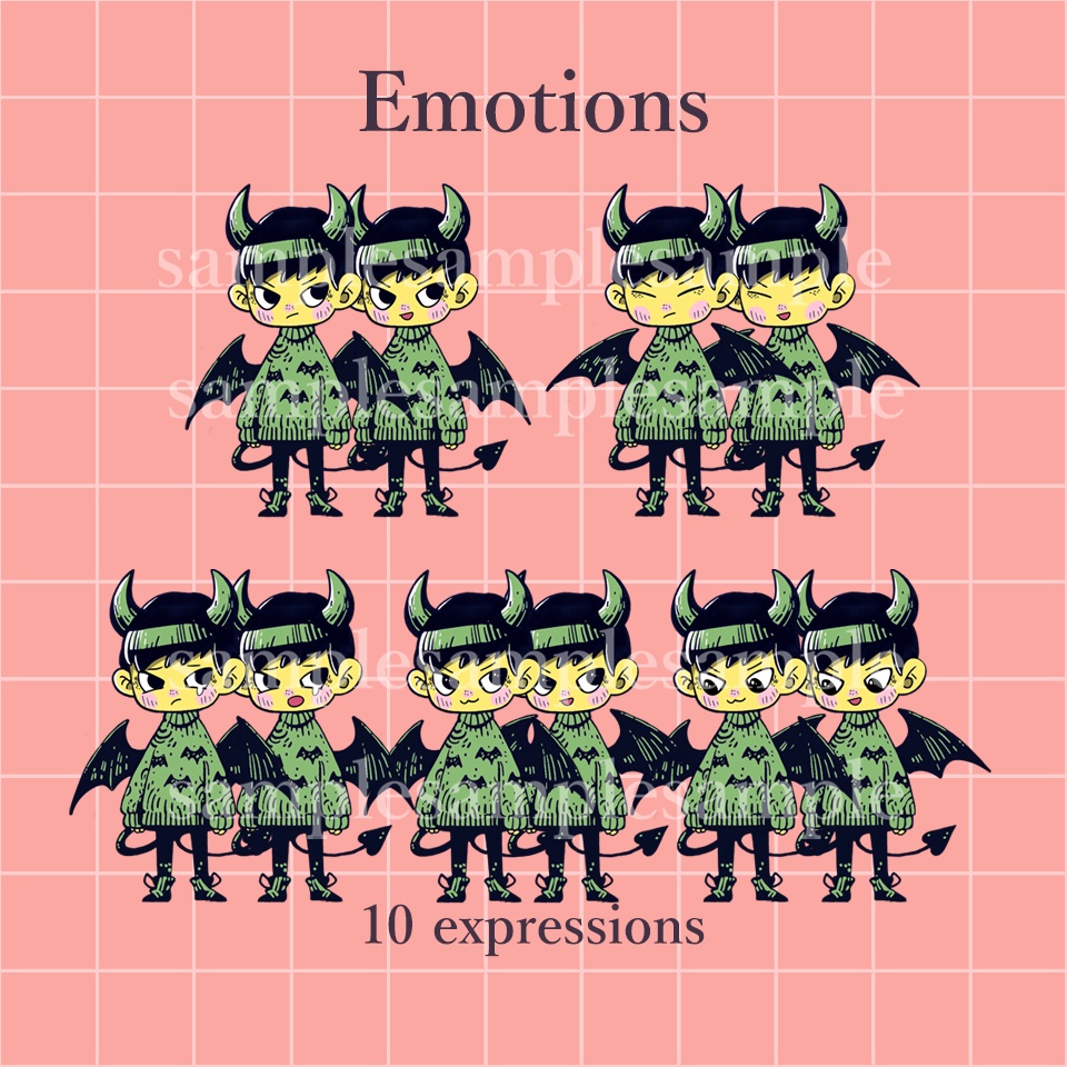 【PNG tuber】バンパイア(male_D)