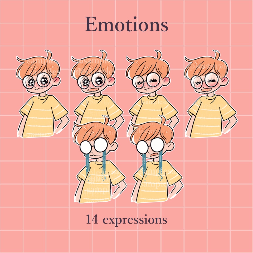 【PNG tuber】男の子 (male_A)