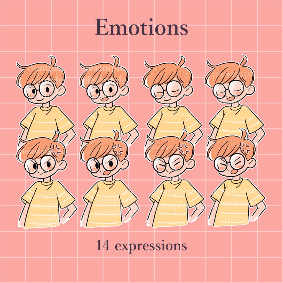 【PNG tuber】男の子 (male_A)