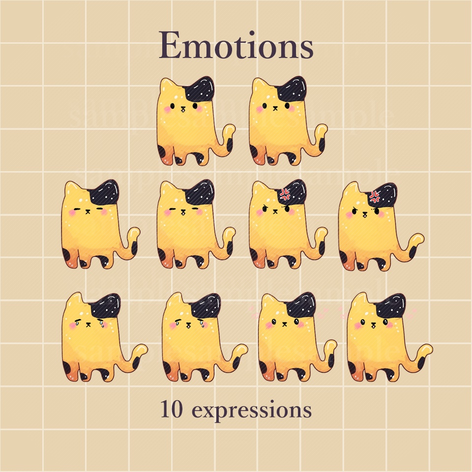 【PNG tuber】猫 B