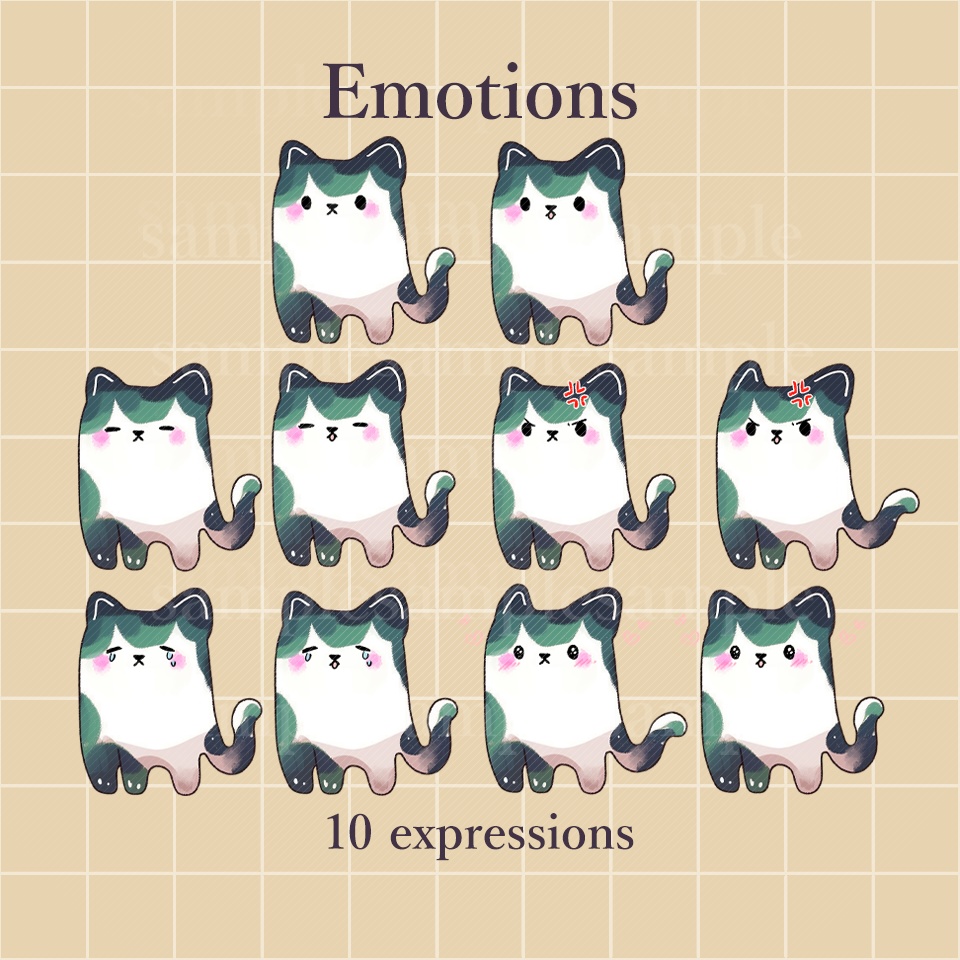 【PNG tuber】猫 D