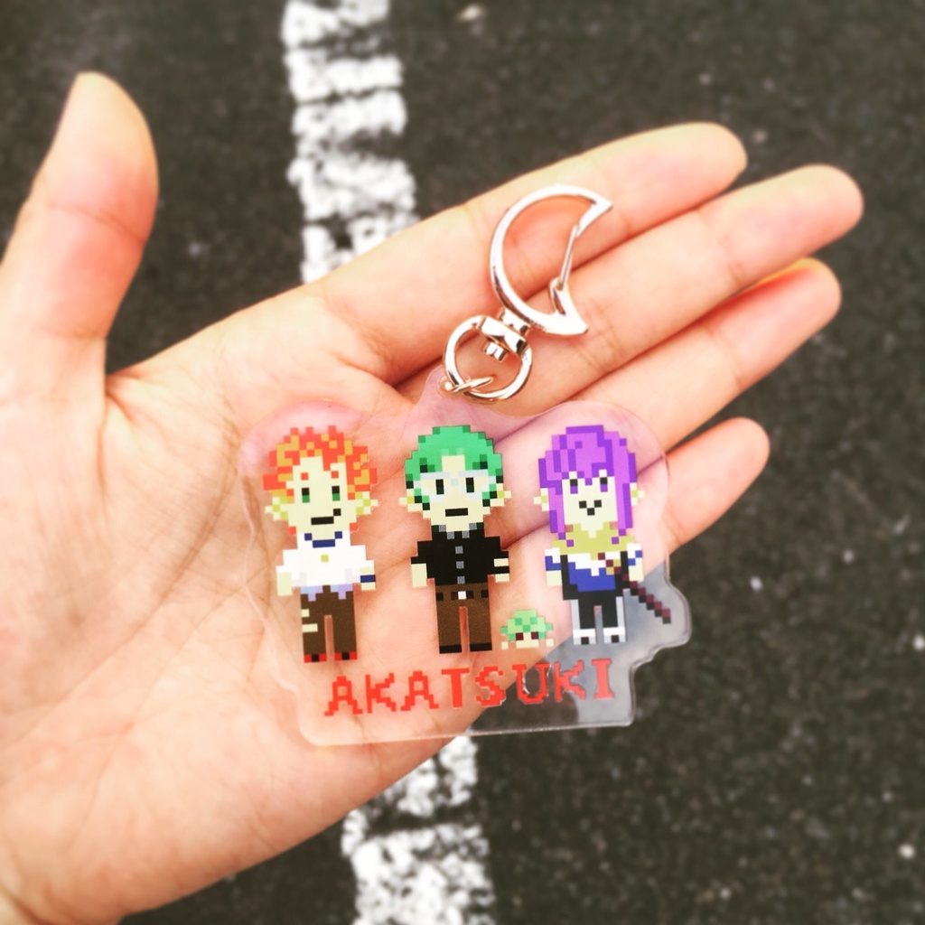 紅月ドット絵グッズ