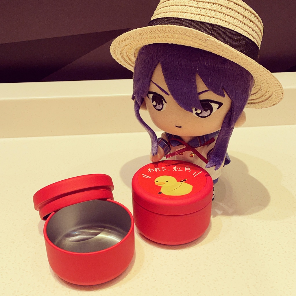 颯馬アヒルの缶ケース