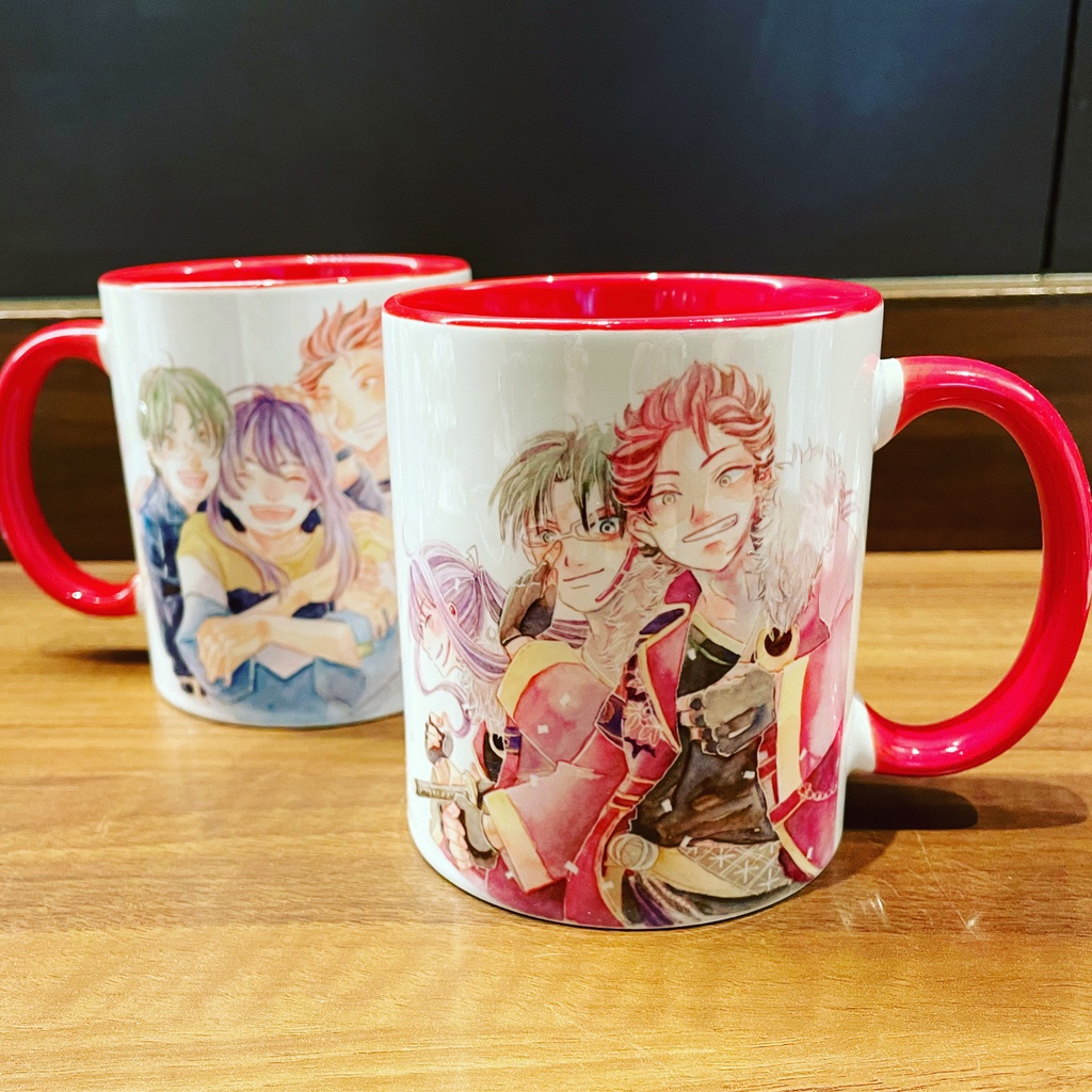 紅月マグカップ