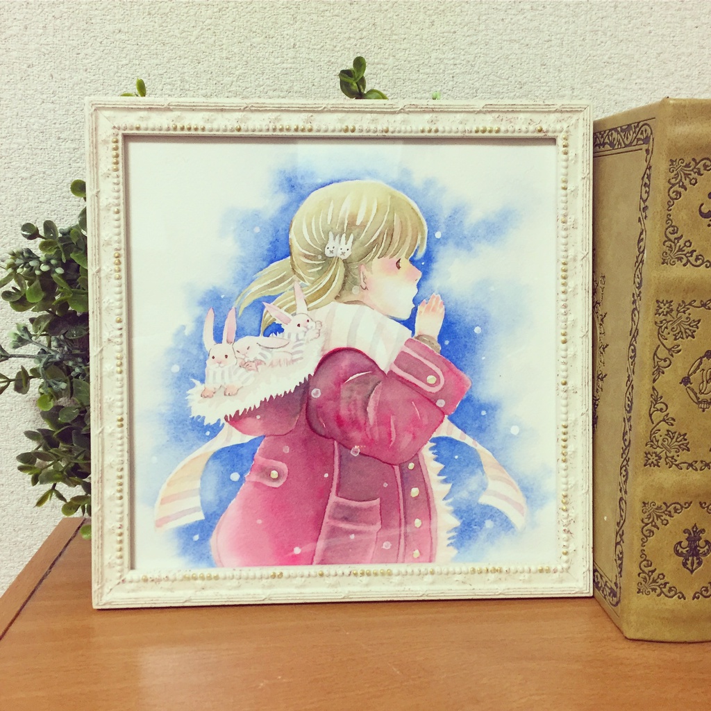 原画『雪きれいだね』