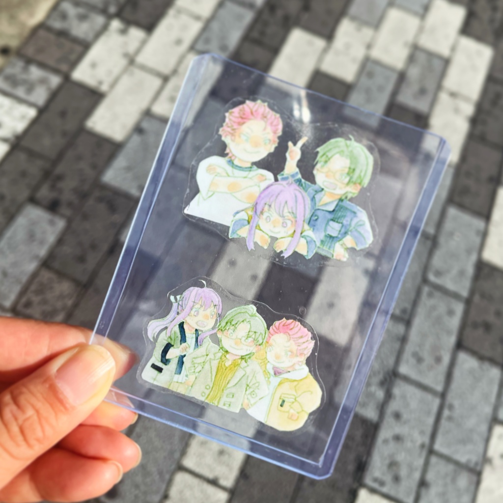 紅月クリアシールセット