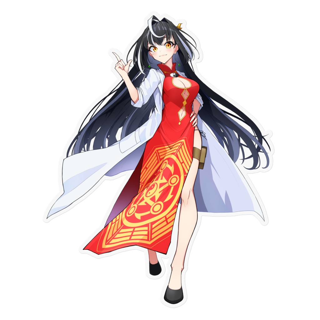 円龍キービジュアルステッカー