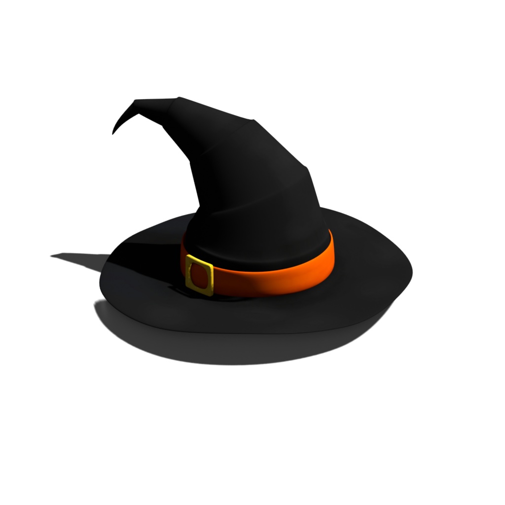 PB付き!魔女の帽子 ー Halloween Witch Hat