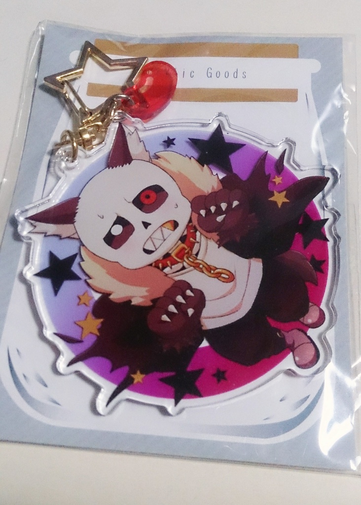 ハロウィンアクキー(Fell Sans)