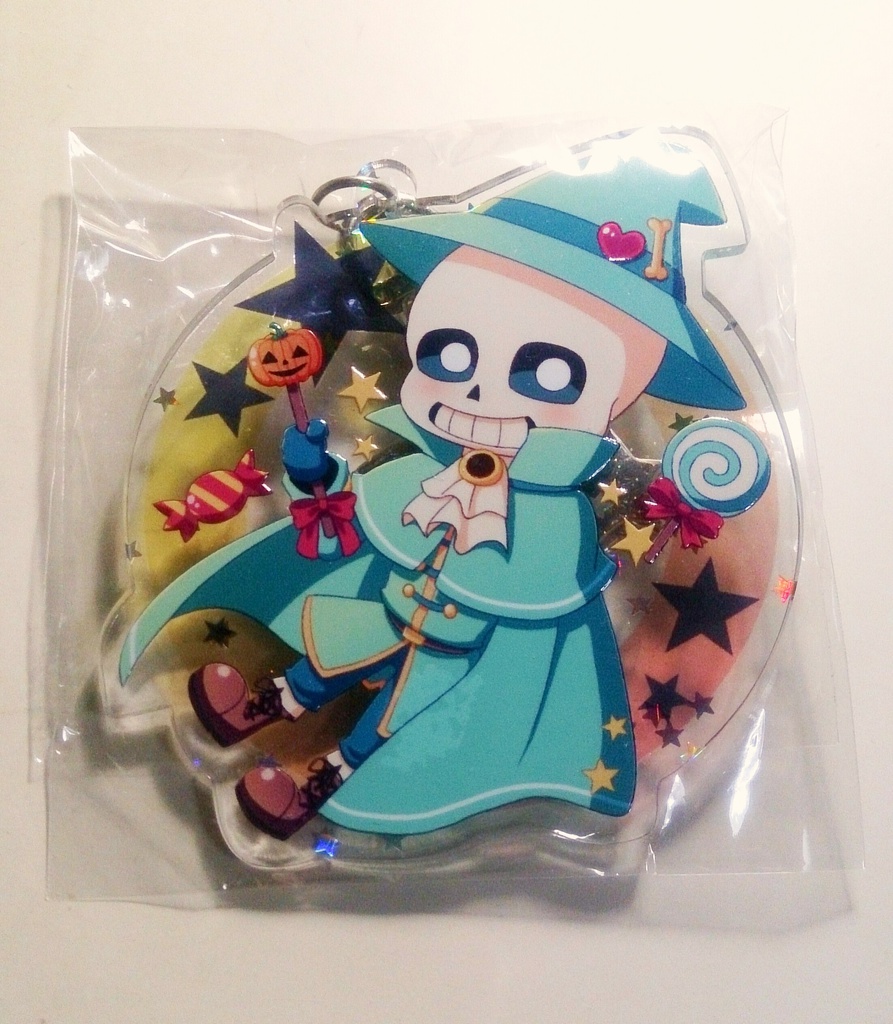 ハロウィンアクキー(Sans)