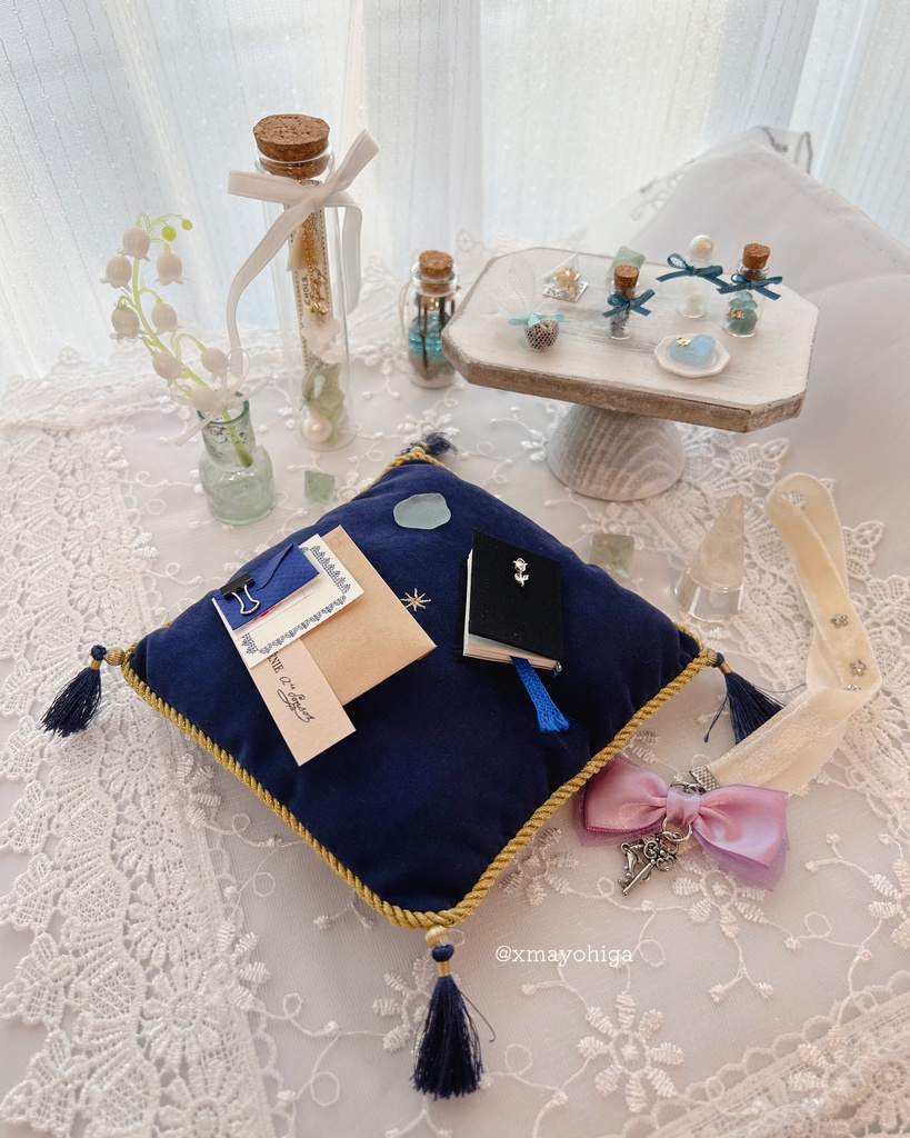 豆本set(春のお茶会 ver)