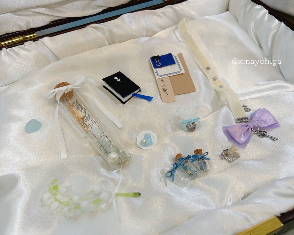 豆本set(春のお茶会 ver)