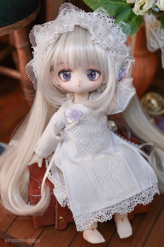 *カスタムヘッド*ボニーバニー*〖標本〗『菫』