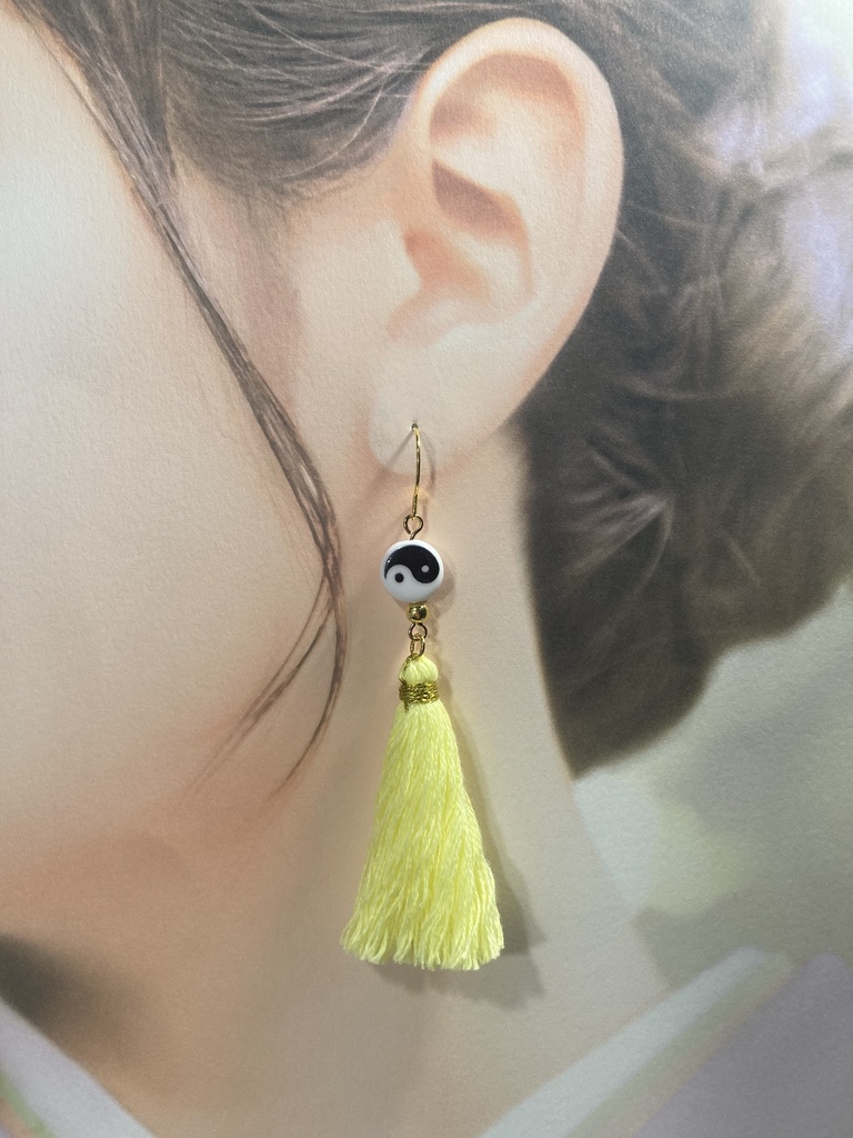 月英の耳飾り風ピアス/イヤリング