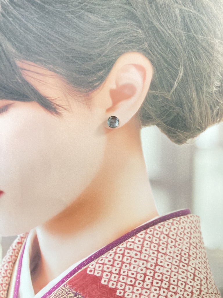甘寧の耳飾り風ピアス