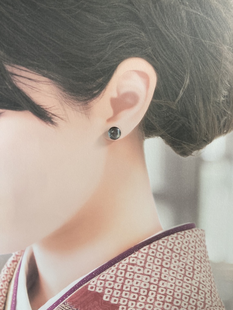 甘寧の耳飾り風ピアス
