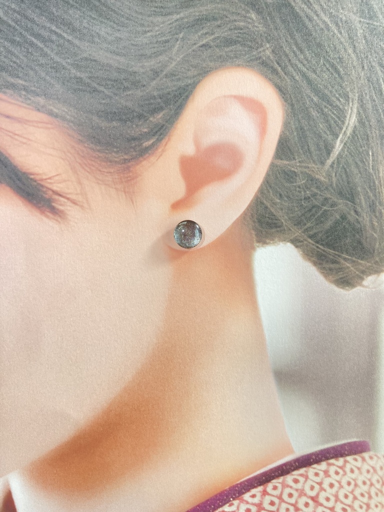 甘寧の耳飾り風ピアス