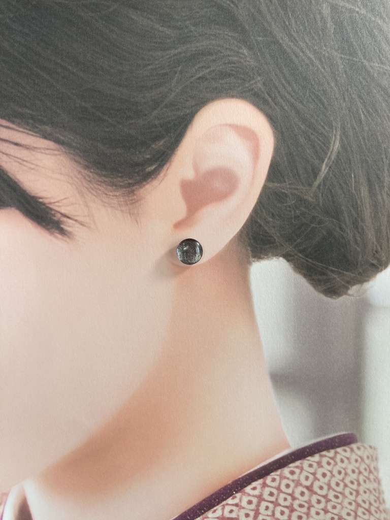 甘寧の耳飾り風ピアス