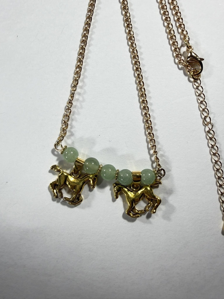 馬超と馬岱のイメージネックレス