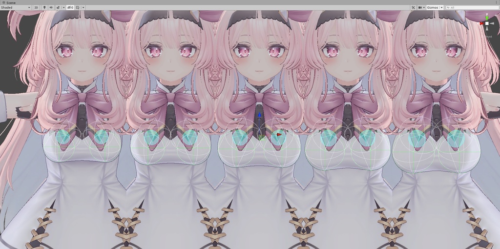 Just Fit Breast for Selestia (modular avatar対応)