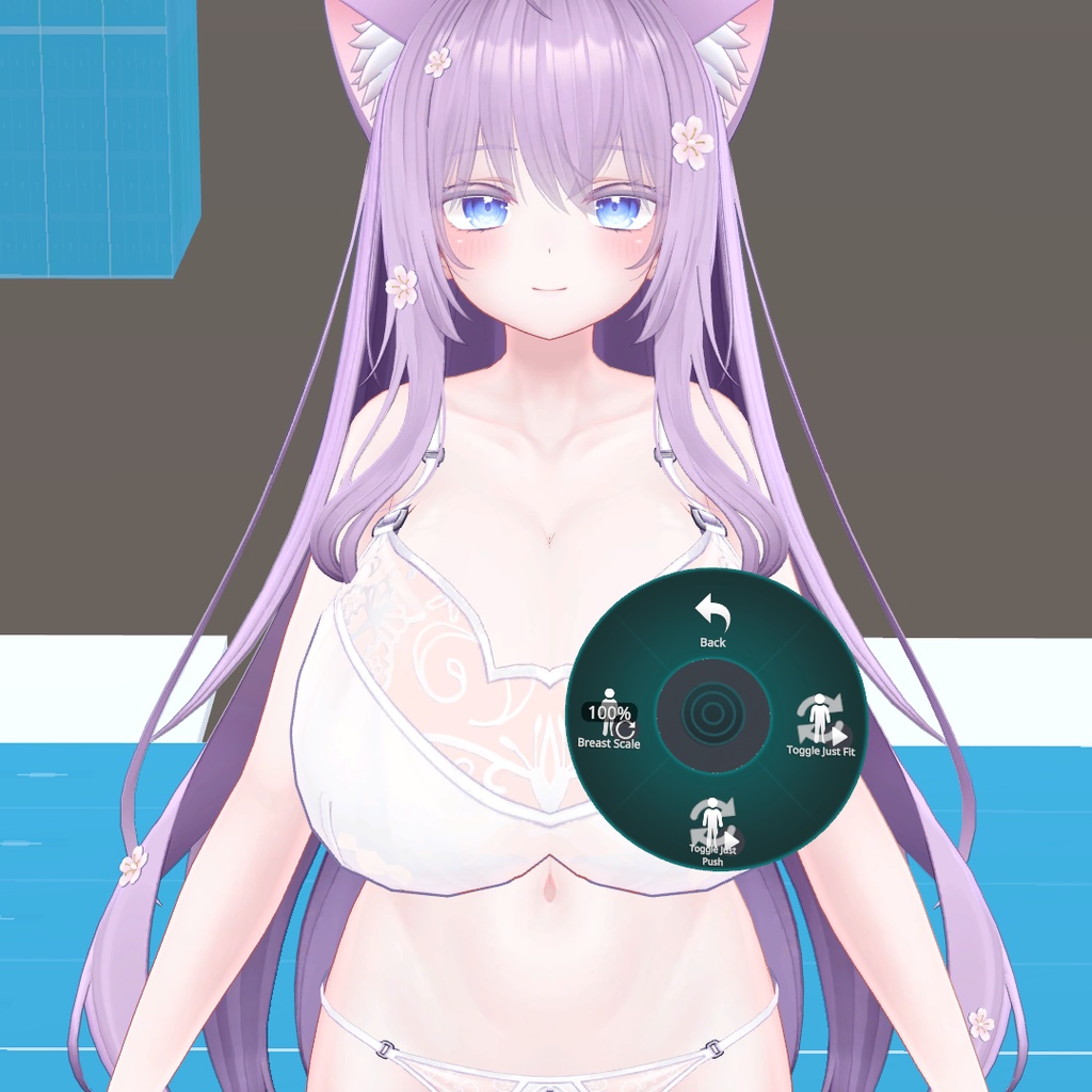 Just Fit Breast PhysBone for Moe (modular avatar対応)