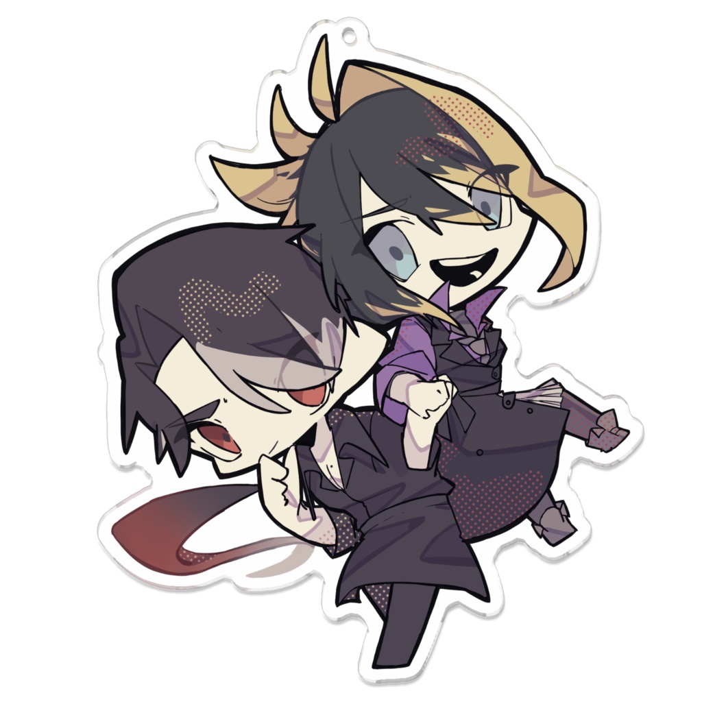 威栖&楪李キーホルダー