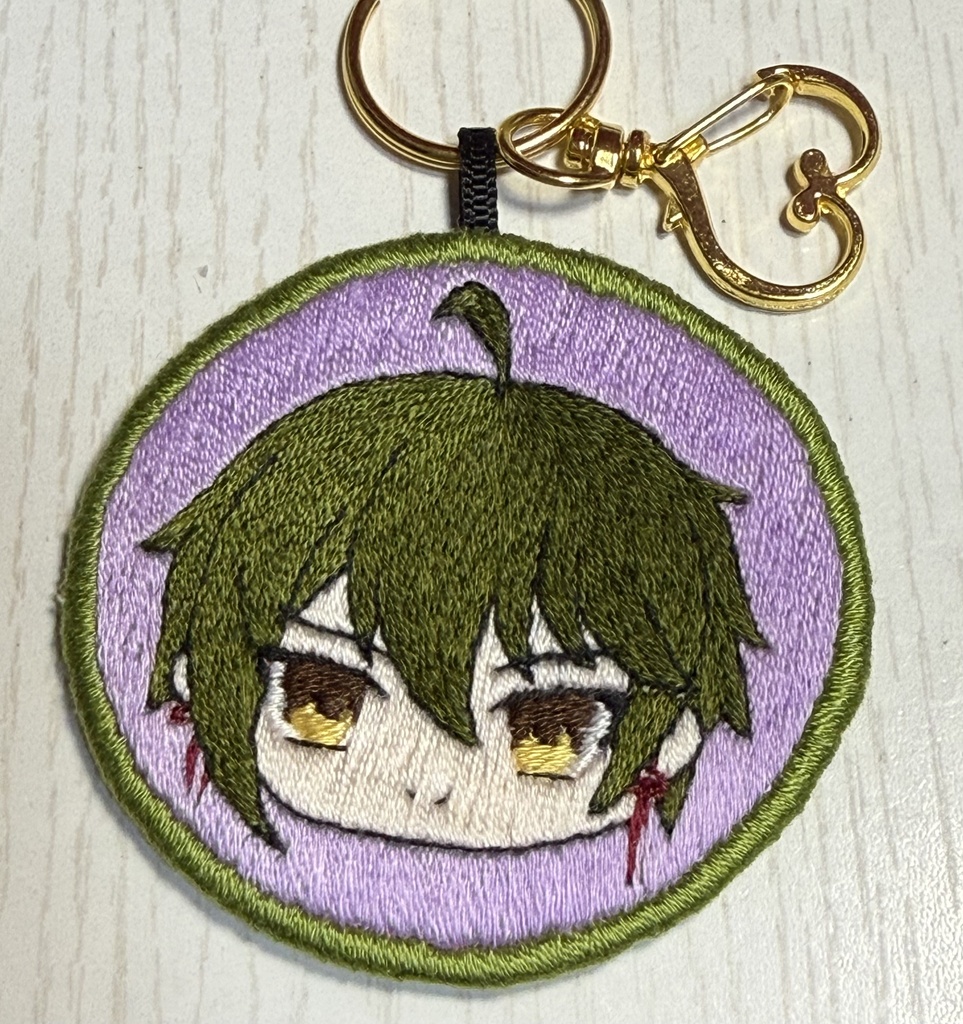 東京ディバンカー 手刺繍キーホルダー 草薙伯玖
