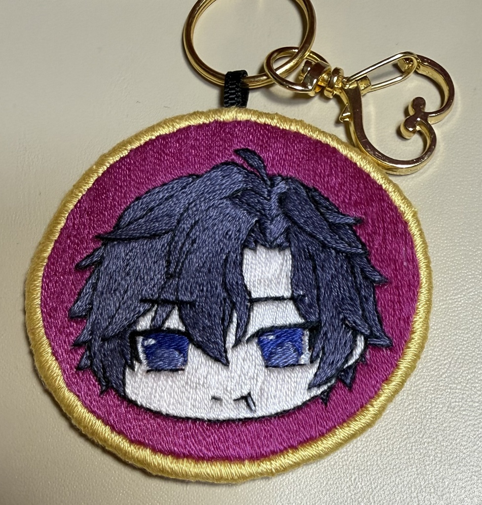 東京ディバンカー 手刺繍キーホルダー エリアス･プラット
