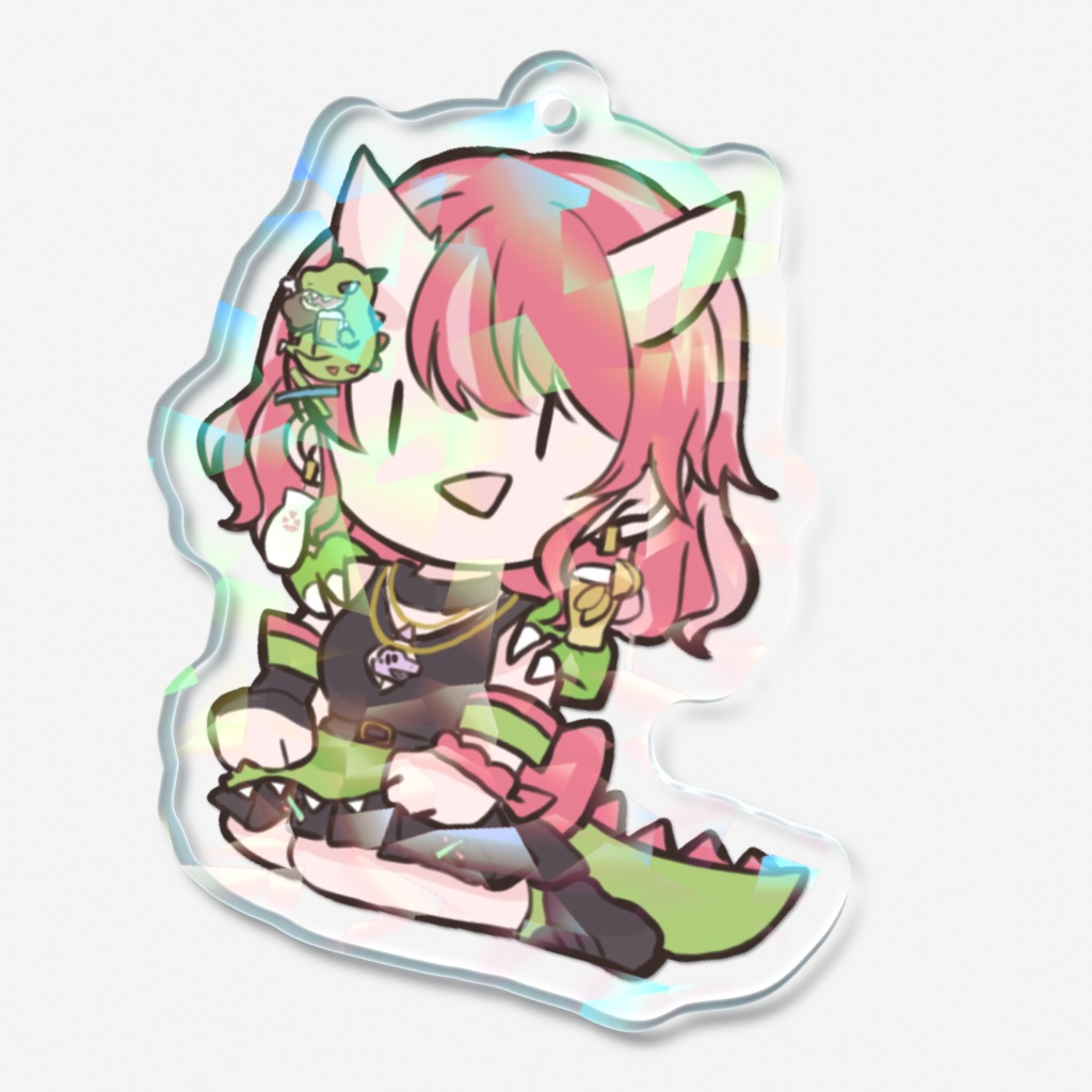 ちびしーさんと正座【アクリルキーホルダー】