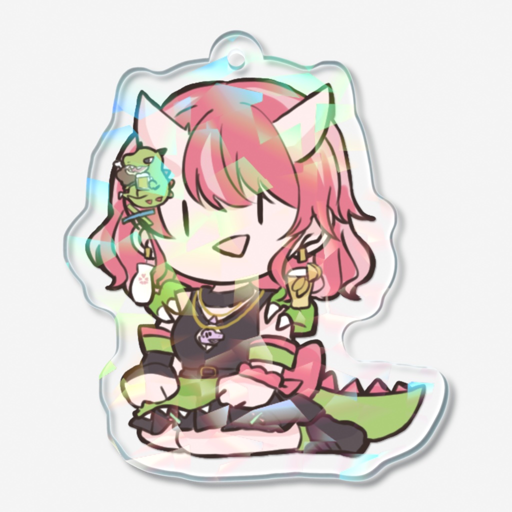 ちびしーさんと正座【アクリルキーホルダー】